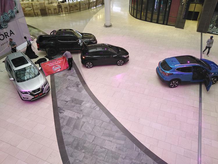 AERIAL VIEW VIEW IMAGE WHILE SET UP WAS UNDERWAY - Mall of Africa