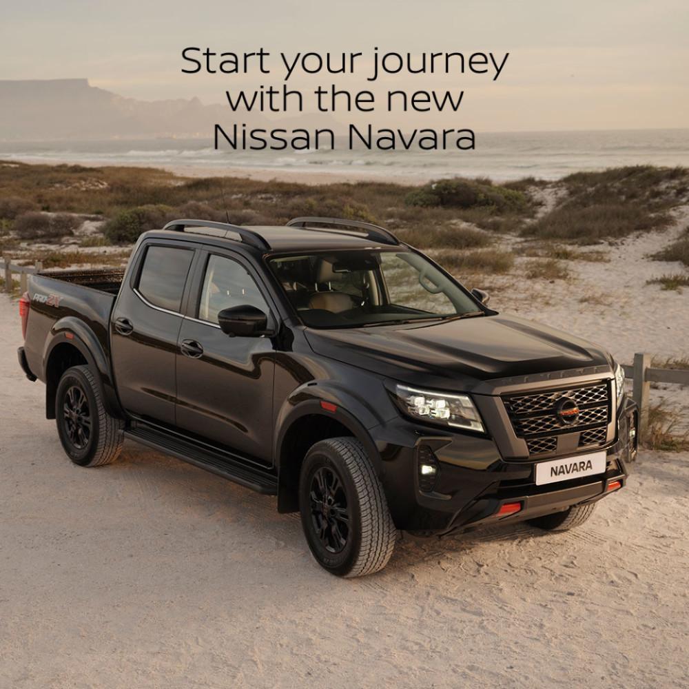 Start your journey with the new Nissan Navara